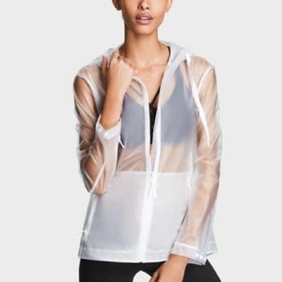 transparent vinyl jacket